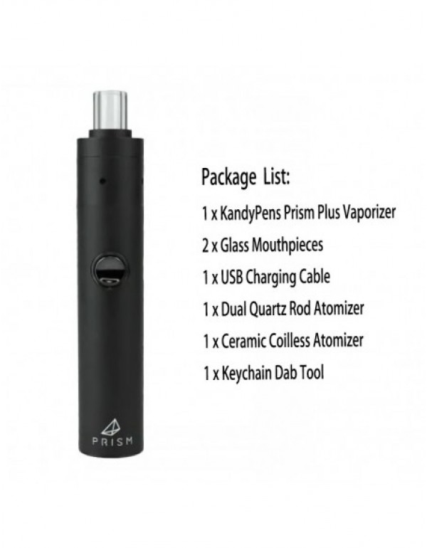 KandyPens Prism Plus Vaporizer Kit For Wax/Dabs/Oi...