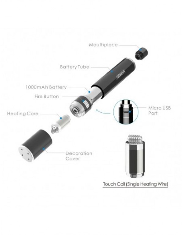 Vapmod Stoner-X Wax Pen 1000mAh For Dab/Dip