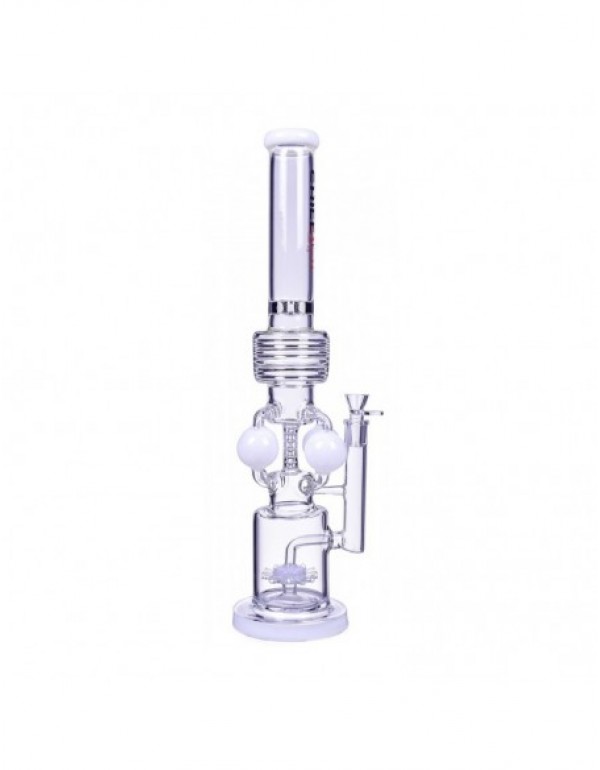 Chill Glass The Eris Quad Ball Chamber Sprinkler Perc Bong 21 Inches