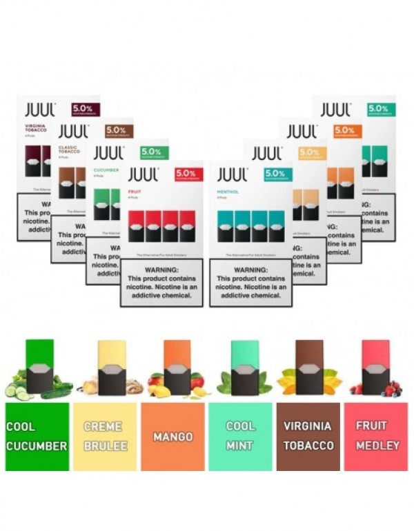 JUUL Pod Flavors