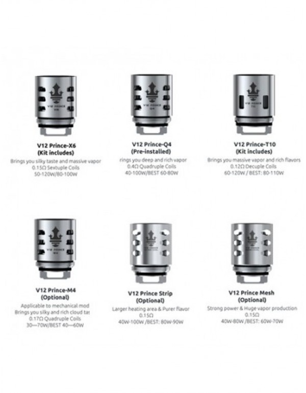 SMOK TFV12 Prince Coils