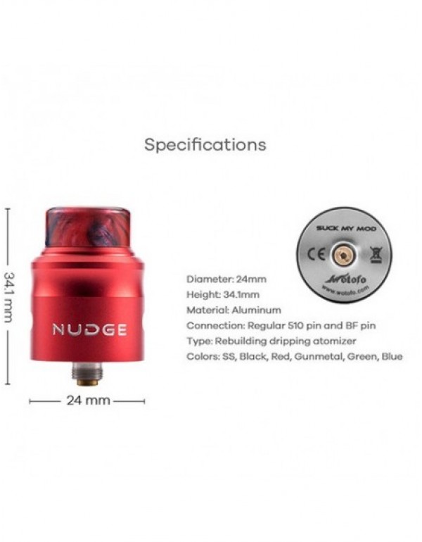 Wotofo Nudge RDA Tank(22mm&24mm)