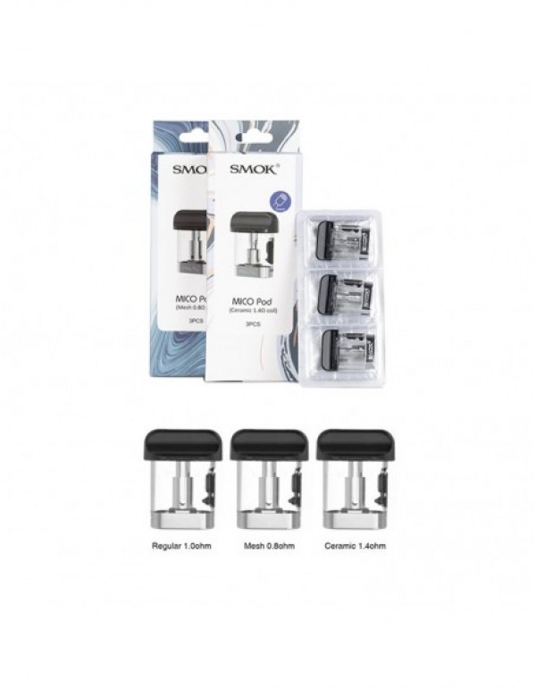 SMOK MICO Replacement Pods 3pcs Cartridge