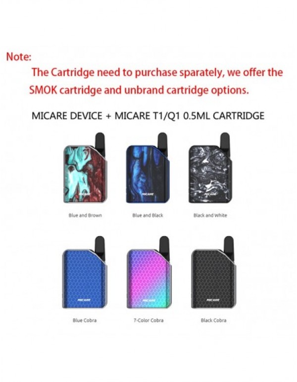 SMOK Micare Mod 510 Thread Battery