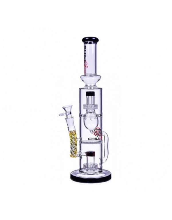 Chill Glass The Majestic Multi Perc Recycler Bong 16 Inches