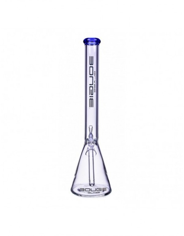 Bougie Glass Narrow Neck Beaker Bong 16 Inches