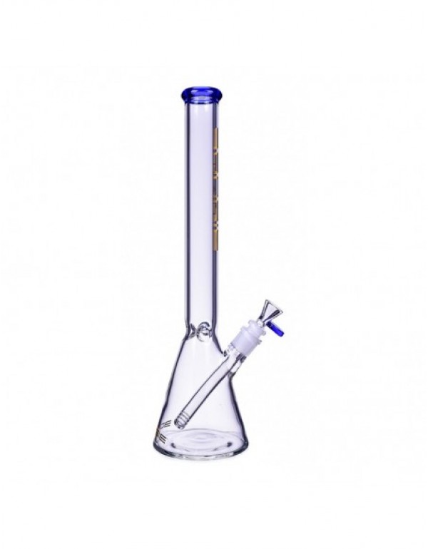 Bougie Glass Narrow Neck Beaker Bong 16 Inches